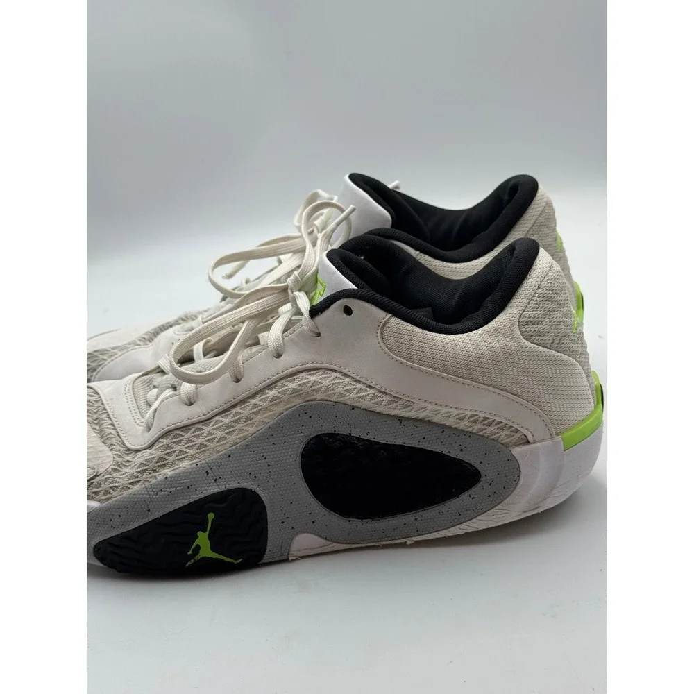 Jordan Stay Loyal 2 White Grey Electric‎ Green Basketball Shoes Mens 12